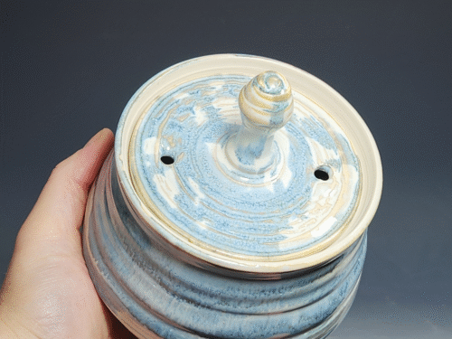 SECONDS SALE! Hand Thrown Pottery Microwave Egg Cooker - Image 5