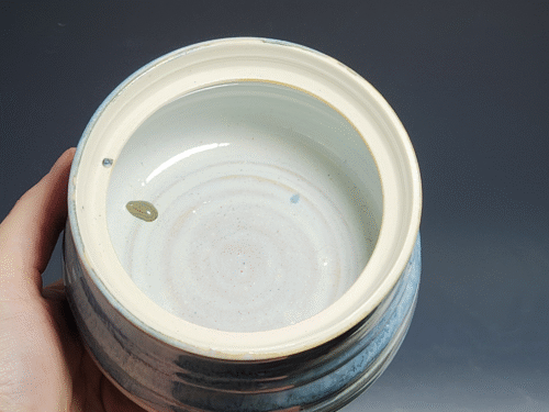 SECONDS SALE! Hand Thrown Pottery Microwave Egg Cooker - Image 4