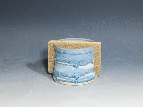 SECONDS SALE! Hand Thrown Pottery Kitchen Sink Sponge Holder - Image 4
