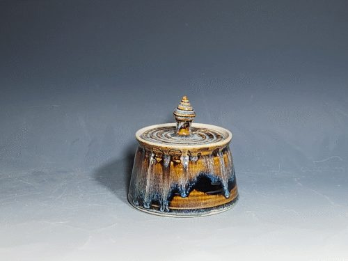 SECONDS SALE! Handmade Pottery Lidded Stash Jar - Image 5