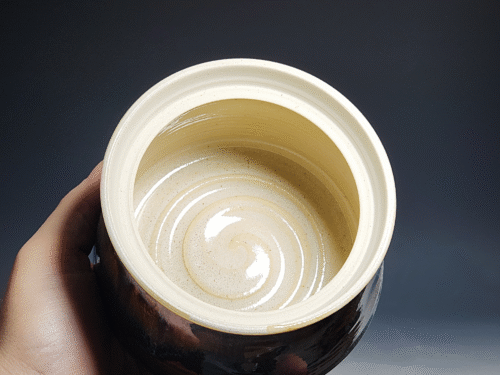 SECONDS SALE! Handmade Pottery Lidded Stash Jar - Image 3