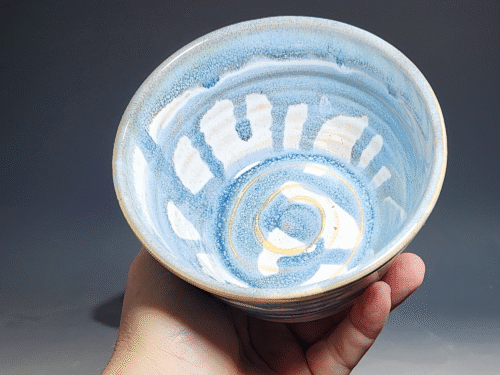 SECONDS SALE! Hand Thrown Set of Two (2) Thrown Pottery Bowls - Image 2