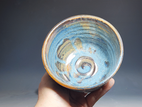 SECONDS SALE! Hand Thrown Set of Two (2) Thrown Pottery Bowls - Image 2