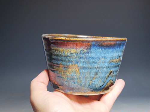 SECONDS SALE! Hand Thrown Set of Two (2) Thrown Pottery Bowls - Image 3