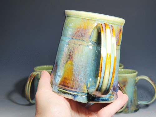 SECONDS SALE! Hand-Thrown Ceramic Coffee Mug - Image 7