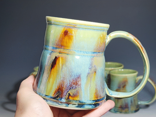 SECONDS SALE! Hand-Thrown Ceramic Coffee Mug - Image 6