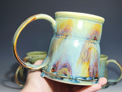 SECONDS SALE! Hand-Thrown Ceramic Coffee Mug - Image 5