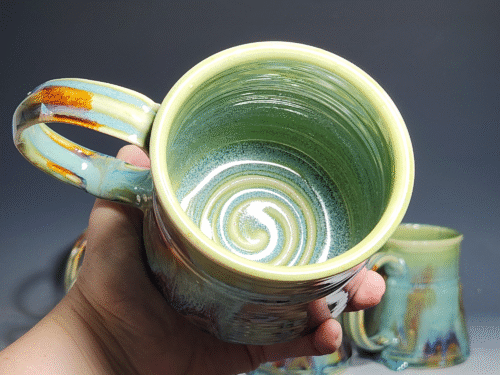 SECONDS SALE! Hand-Thrown Ceramic Coffee Mug - Image 3