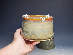 SECONDS SALE! Hand-thrown Pottery Hanging Planter