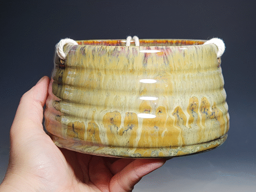 SECONDS SALE! Hand-thrown Pottery Hanging Planter