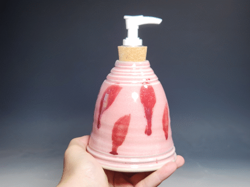 SECONDS SALE! Hand Thrown Pottery Liquid Soap Dispenser