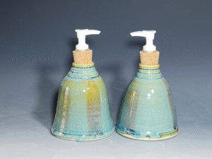 SECONDS SALE! Hand Thrown Pottery Liquid Soap Dispenser