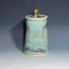 Large Handmade Pottery Lidded Jar - Image 4