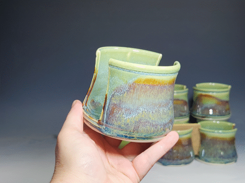 Hand Thrown Pottery Sponge Holder - Image 8