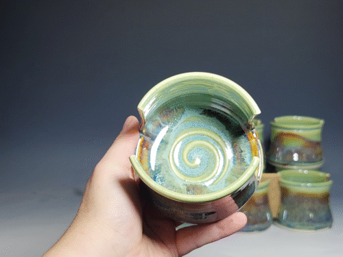 Hand Thrown Pottery Sponge Holder - Image 7