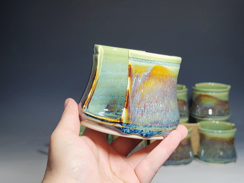 Hand Thrown Pottery Sponge Holder - Image 6