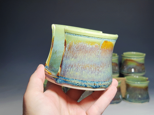 Hand Thrown Pottery Sponge Holder - Image 4