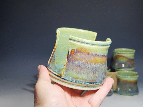Hand Thrown Pottery Sponge Holder - Image 3