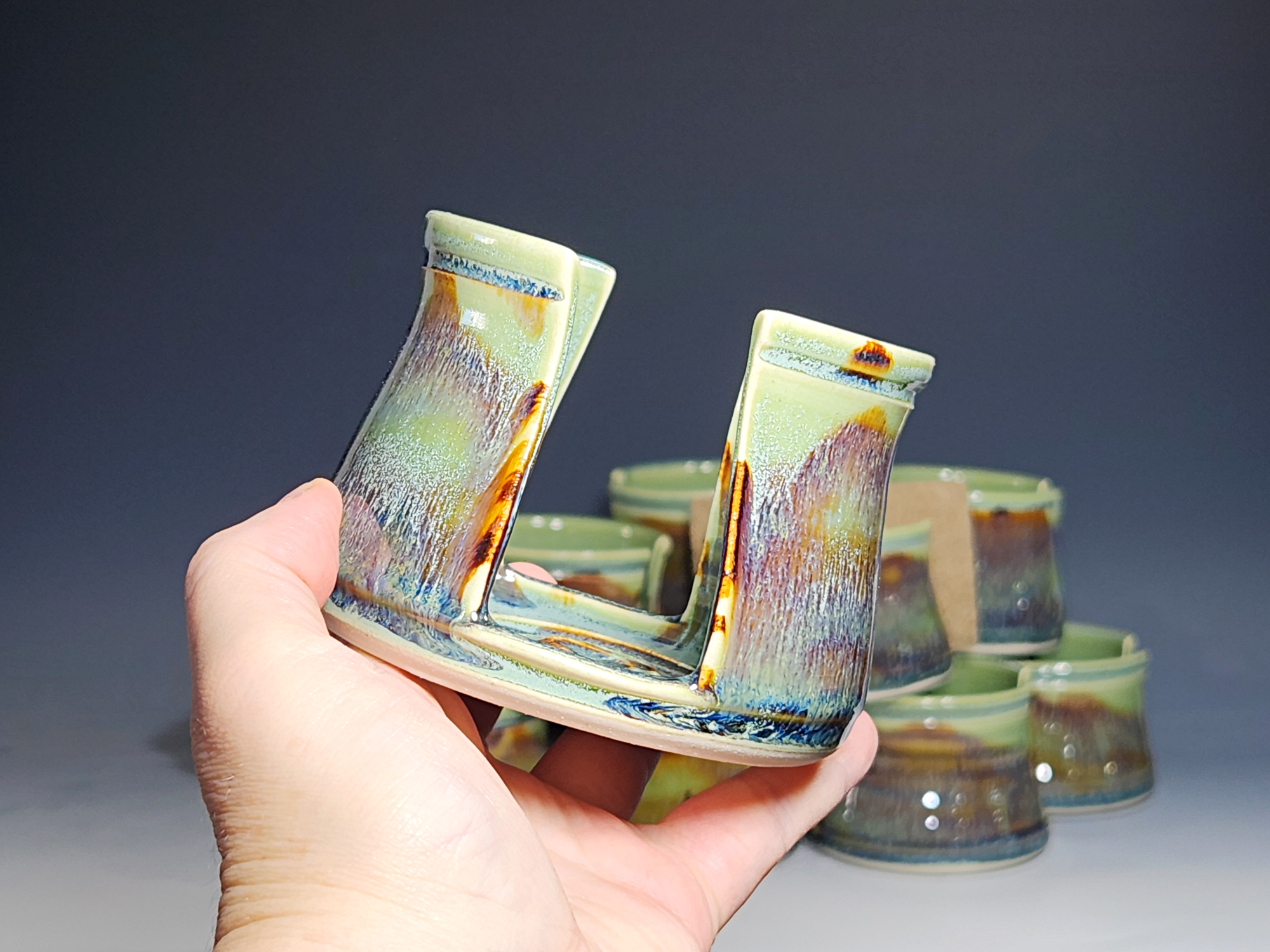 Hand Thrown Pottery Sponge Holder - Image 9