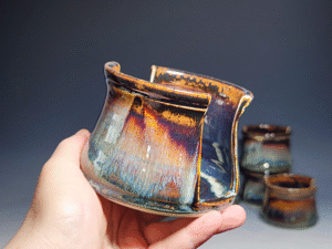 Hand Thrown Pottery Sponge Holder, Kitchen Sink Ceramic Sponge Holder, Rustic, Handmade, Each