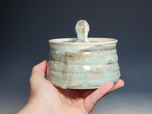 Hand Thrown Pottery Microwave Egg Cooker