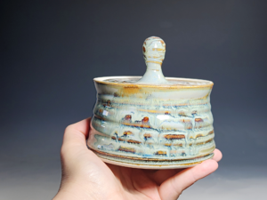 Hand Thrown Pottery Microwave Egg Cooker