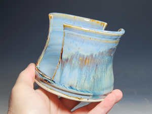 SECONDS SALE! Hand Thrown Pottery Kitchen Sink Sponge Holder