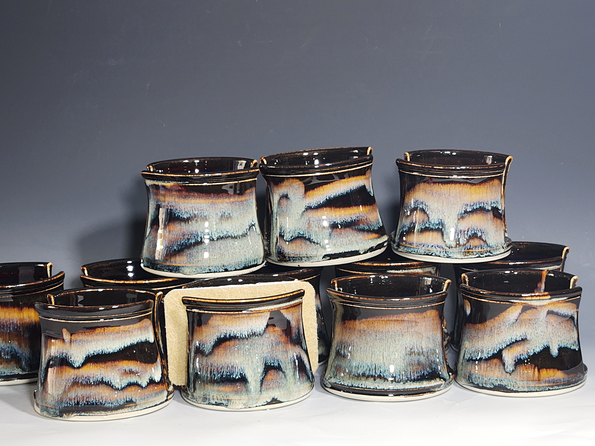 Hand Thrown Pottery Sponge Holder, Kitchen Sink Ceramic Sponge Holder, Rustic, Handmade, Each - Image 2