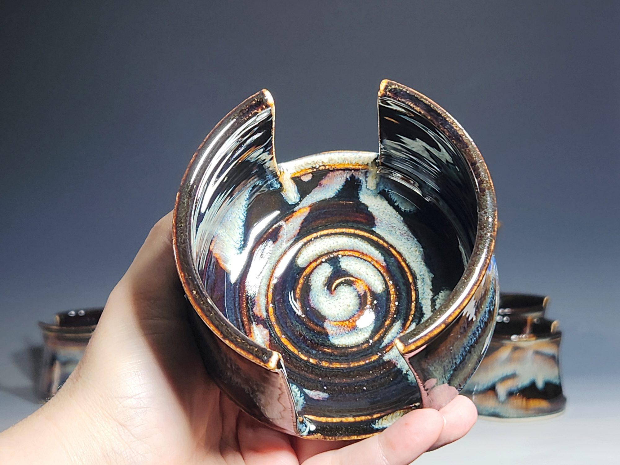 Hand Thrown Pottery Sponge Holder, Kitchen Sink Ceramic Sponge Holder, Rustic, Handmade, Each - Image 11