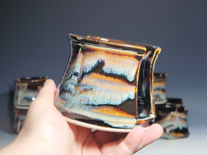 Hand Thrown Pottery Sponge Holder, Kitchen Sink Ceramic Sponge Holder, Rustic, Handmade, Each