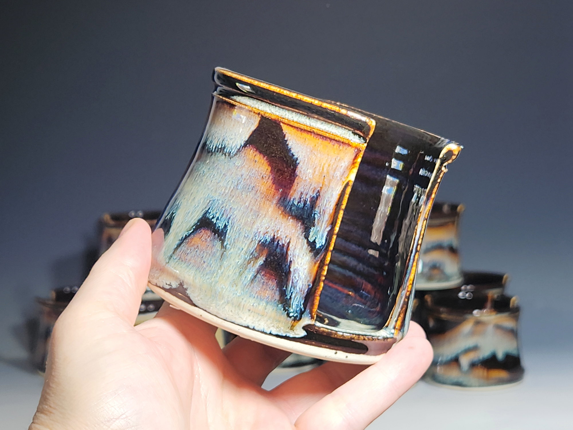 Hand Thrown Pottery Sponge Holder, Kitchen Sink Ceramic Sponge Holder, Rustic, Handmade, Each - Image 9