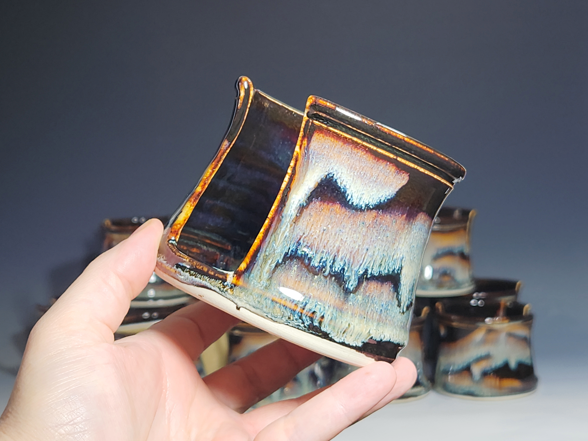 Hand Thrown Pottery Sponge Holder, Kitchen Sink Ceramic Sponge Holder, Rustic, Handmade, Each - Image 7