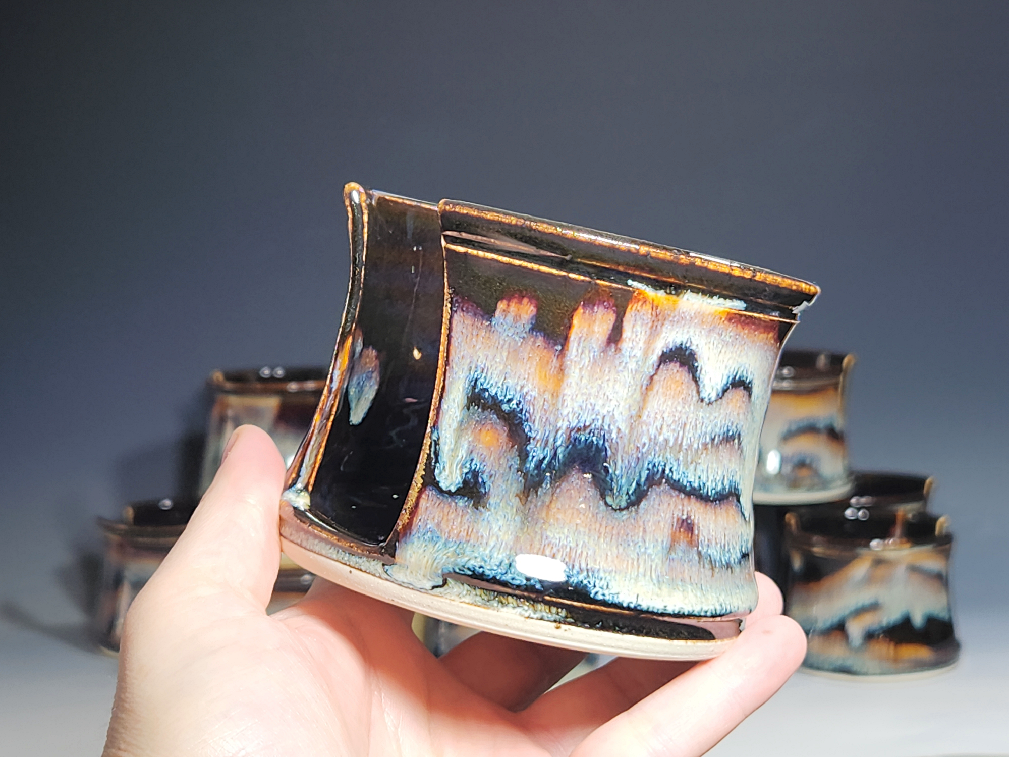 Hand Thrown Pottery Sponge Holder, Kitchen Sink Ceramic Sponge Holder, Rustic, Handmade, Each - Image 6