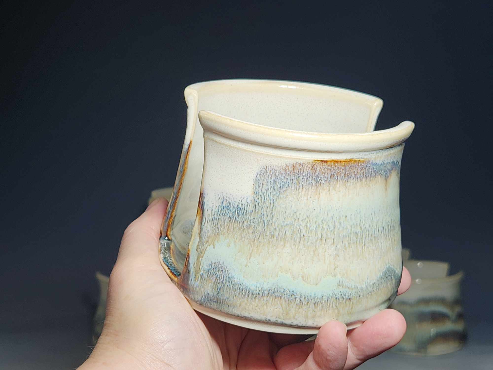 Hand Thrown Pottery Sponge Holder, Kitchen Sink Ceramic Sponge Holder, Rustic, Handmade, Each - Image 11