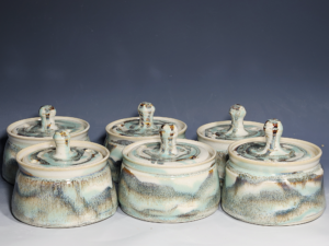 Hand Thrown Pottery Microwave Egg Cooker