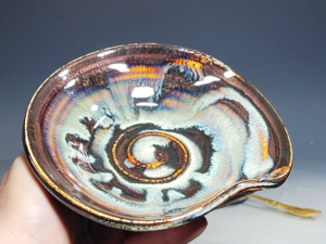 Hand Thrown Ceramic Spoon Rest
